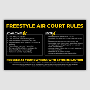 Freestyle Air Court Rules