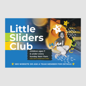 Little Sliders Half Page Flyer