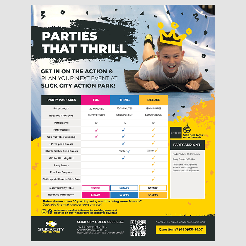 Birthday Party Flyer