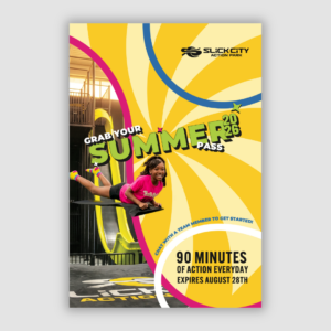 Summer Pass Window Cling/Poster
